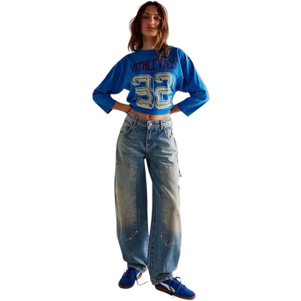 We The Free Loren Carpenter Barrel Jeans
